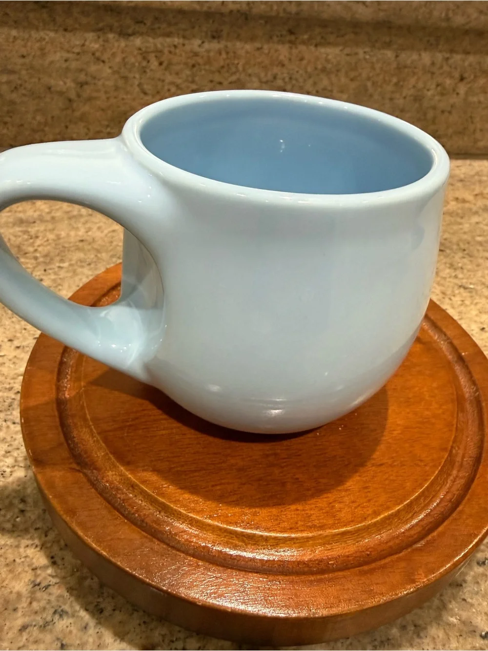 Starbucks 2005 Light Blue Ceramic Coffee Mug